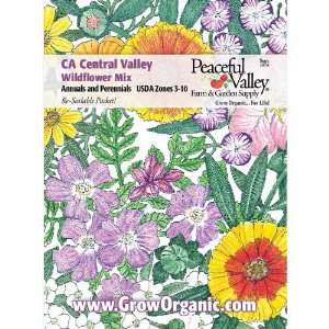  California Central Valley Wildflower Mix Seed Pack: Patio 