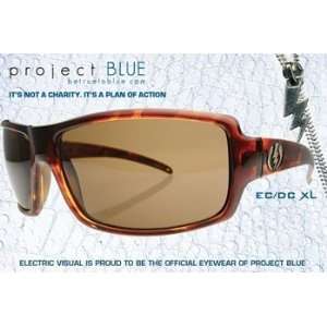  Electric Visual EC DC XL Project Blue Tortoise Shell 