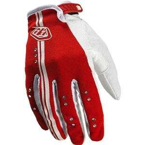   : Troy Lee Designs Womens Ace Gloves   2010   Medium/Red: Automotive