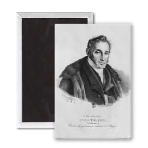 Prince Adam George Czartoryski, 1831 (litho)..   3x2 inch Fridge 