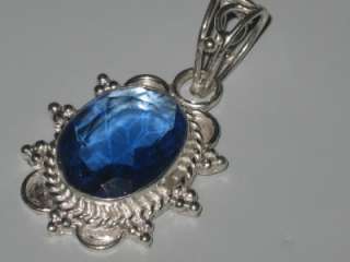   SAPPHIRE QUARTZ Pendant~Wicca Coven Witch UNIVERSAL POWERS Magic Spell