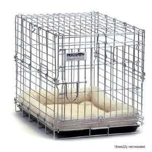Suitcase Dog Crate in Chrome Size: X Large (48 L x 29 W x 32 H 