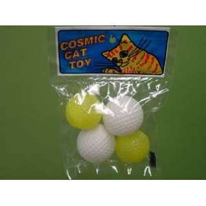  Cosmic Cat Play Balls Toy 4 Pack   Part $ T0507 Pet 