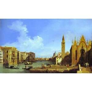  Hand Made Oil Reproduction   Canaletto   32 x 18 inches 