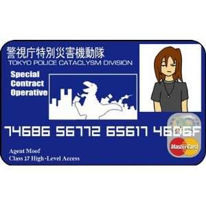    Tokyo Police Custom Credit Card VISA MasterCard: Office Products