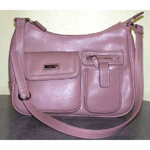  Rose Faux Leather Shoulder Bag 