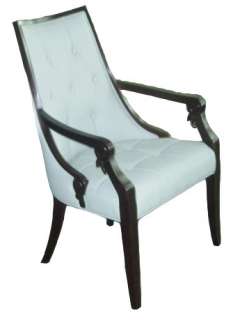 NEW! Elegant Modern Wood Dining Arm Chair Set of 2  