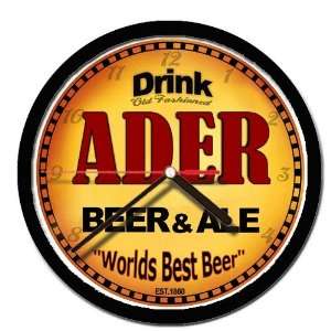  ADER beer and ale wall clock: Everything Else