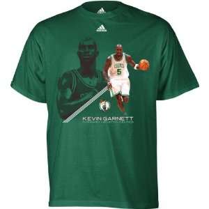  Kevin Garnett adidas Baseline Boston Celtics T Shirt 