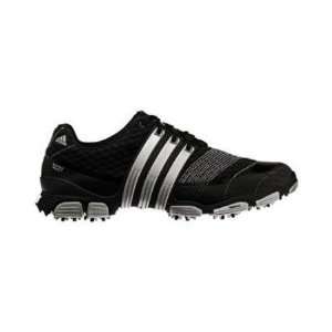  Adidas Tour360 4.0 S Golf Shoes Black/Silver Wide 9 