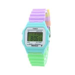  Timex Unisex Classic Multi Colored Resin Strap Watch 