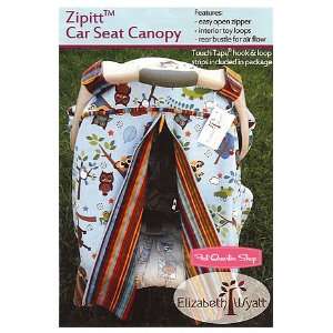  Zipitt Car Seat Canopy Pattern   Elizabeth Wyatt Sewing 