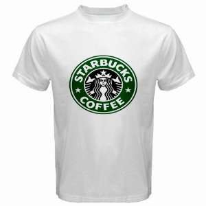  Starbucks Coffee Logo New White T Shirt Size  2XL 
