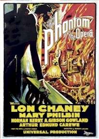 PHANTOM OF THE OPERA 1925 (Lon Chaney) MOVIE POSTER Mary Philbin 