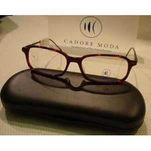  NEW Cadore Moda Calcio Tortoise Eyeglass Frame W Case 