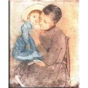   Baby Bill 13x16 Streched Canvas Art by Cassatt, Mary,: Home & Kitchen