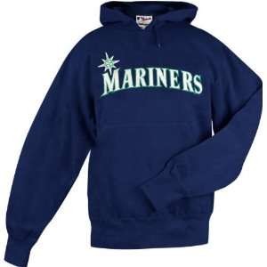  Seattle Mariners Classic Tackle Twill Hooded Sweatshirt 