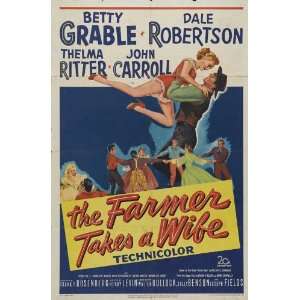  The Farmer Takes a Wife Movie Poster (11 x 17 Inches 