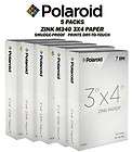 POLAROID INSTANT FILM ZINK 3X4 M34030A FOR Polaroid Printer GL10 5 X 