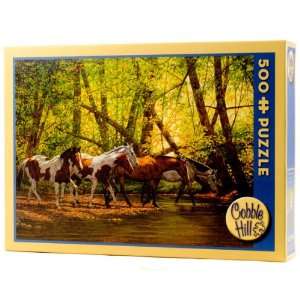  Cobble Hill Puzzle: Shady Creek Horses: Toys & Games
