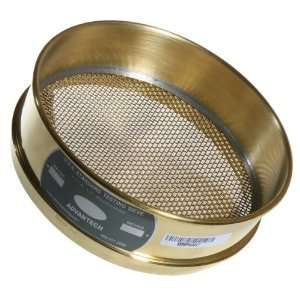  Advantech Brass Test Sieves, 12 Diameter, #8 Mesh, Full 