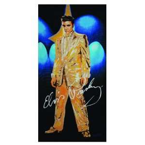  Elvis Presley Large Gold Suit Beach and Pool Towel: Home 