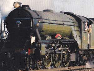 New Postcard Flying Scotsman LNER 4 6 2 Railroad Engine  
