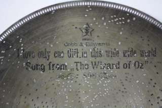 Exceptional Swiss Cobb & Edwards Wizard Of Oz 17 1/4 Music Box Disk.