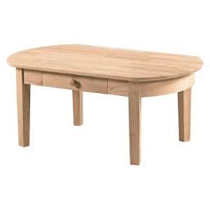  Whitewood Industries Phillips Oval Coffee Table