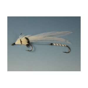  White Moth Tandem Streamer Fly