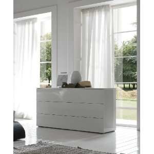  Fun Dresser Glossy White Lacquered