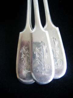 Antique St.Petersburg Russian solid 84 silver flatware set is in very 