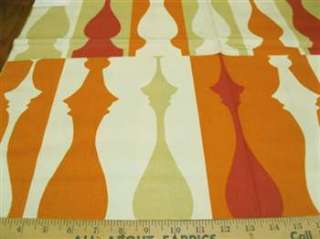 Fabric Waverly So Silhouette Tiger Lily WV294  