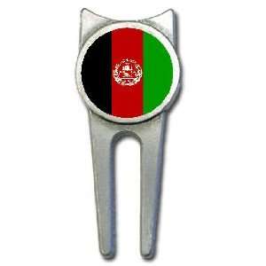 Afghanistan Flag Golf Divot Tool