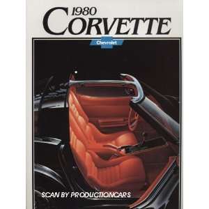   1980 Chevrolet Corvette Sales Brochure Book Catalog: Everything Else