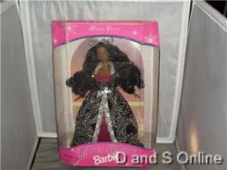 WINTER FANTASY BARBIE DOLL AFRO AMERICAN NEW  