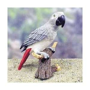  African Gray Parrot Figurine