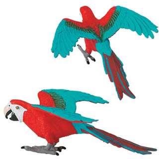 Green Winged Macaw FREE SHIP w/ $25+ SAFARI,Ltd.pretty 095866263928 