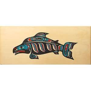 Alaska Smokehouse 8 oz All Natural Smoked Salmon in Wood Gift Box 