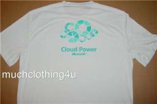 mens WINDOWS 7 cloud POWER microsoft SHIRT exercise RUNNING xl 