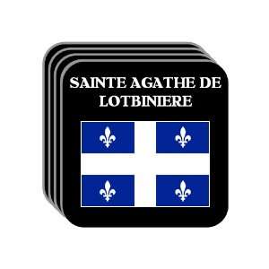 Quebec   SAINTE AGATHE DE LOTBINIERE Set of 4 Mini Mousepad Coasters
