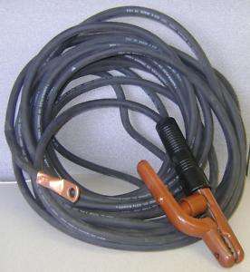 50 Foot 2/0 Welding Cable Lead with Stinger & Lug  