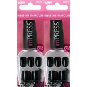  **2 PACK** KISS imPRESS TEXT APPEAL by Broadway Press On 