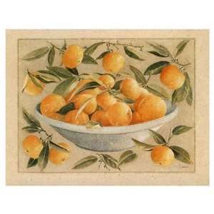  Coupe dagrumes, oranges by Laurence David 18x14: Kitchen 