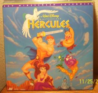 Disneys Hercules 97 Masterpiece LASERDISC LB AC 3 CAV  