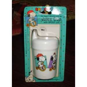    Peanuts Baby Snoopy & Baby Belle Juice Cup with Spout Lid: Baby