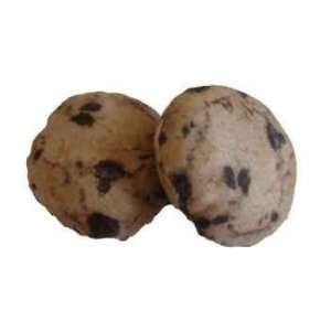 Chocolate Chip Cookie Squeaker Dog Toy