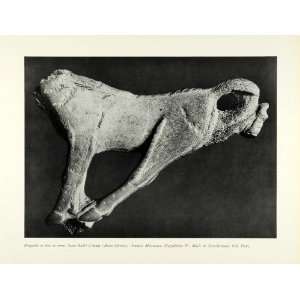 1953 Print Ibex Hooves Wildlife Animal Goat Archaeology Mammal Saint 