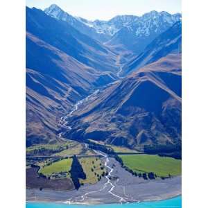  Pukaki and Whale Stream, Ben Ohau Range, South Island, New Zealand 