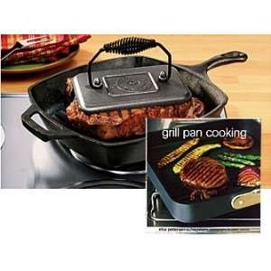  Grill Pan and Grill Press: Kitchen & Dining